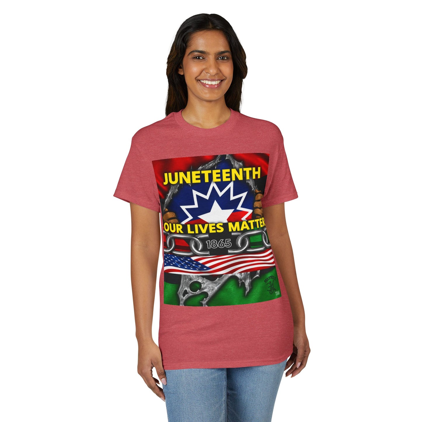 Juneteenth “Our Lives Matter” T-Shirt — Juneteenth 1865 Celebration Tee