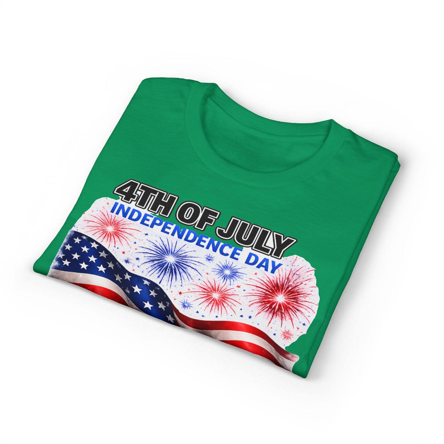 4th of July Independence Day 1776-250 American Flag T-Shirt