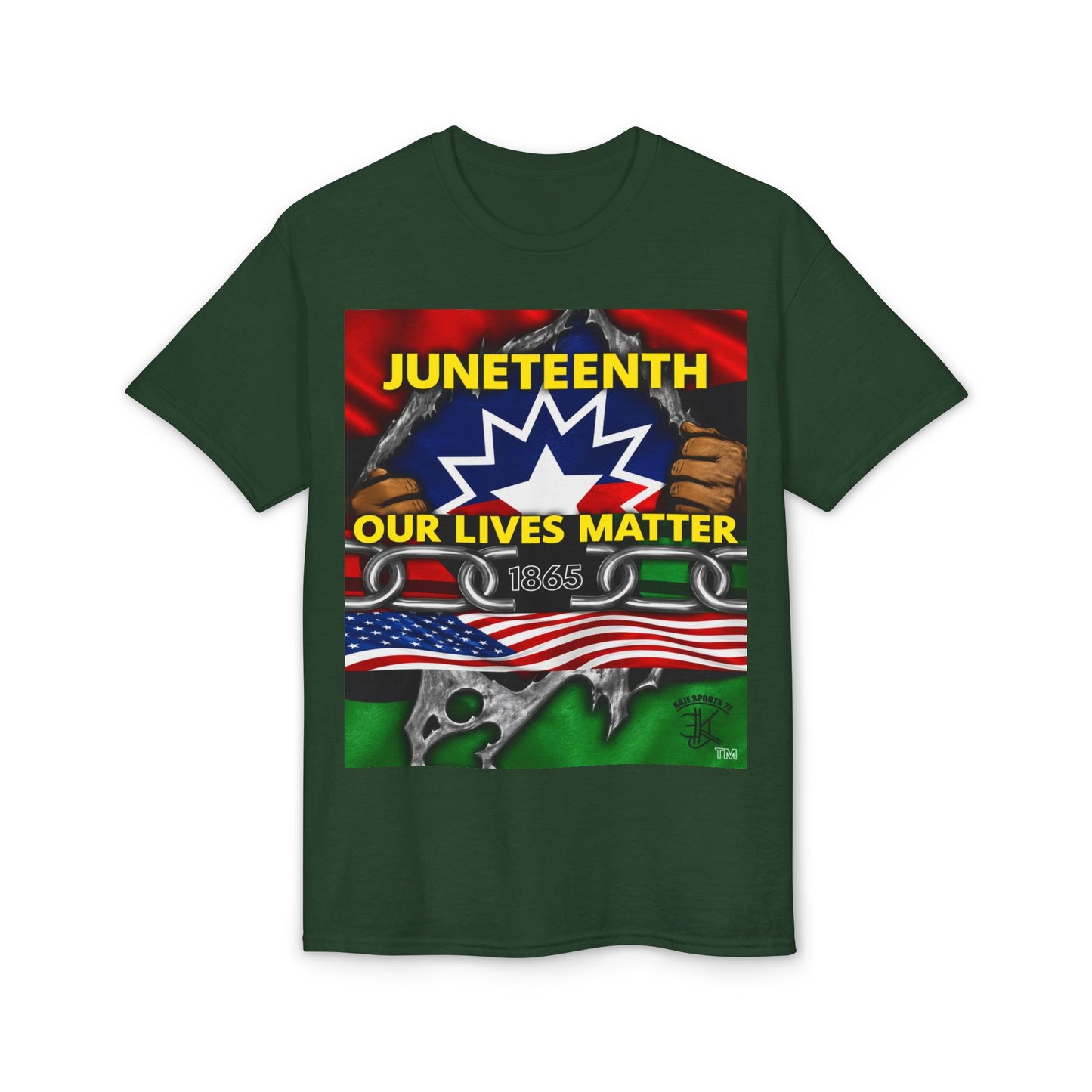 Juneteenth “Our Lives Matter” T-Shirt — Juneteenth 1865 Celebration Tee