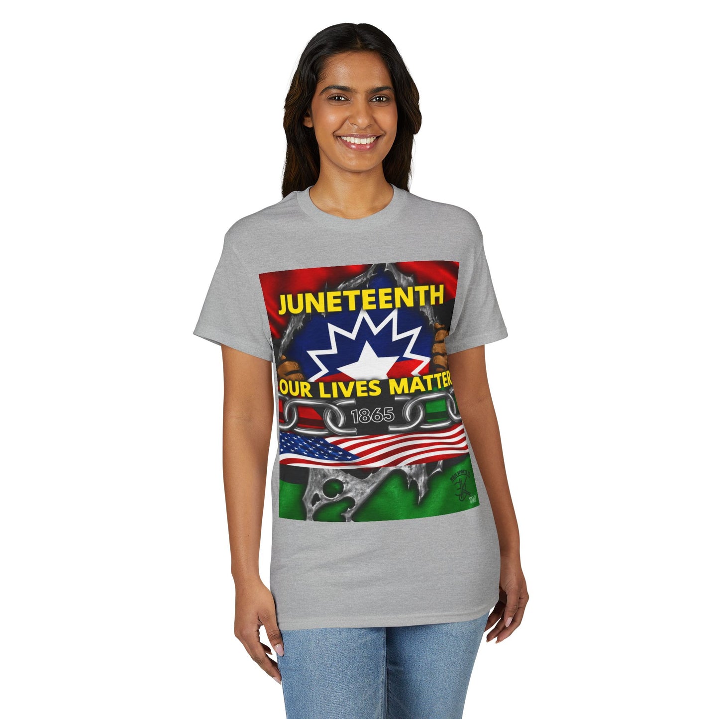 Juneteenth “Our Lives Matter” T-Shirt — Juneteenth 1865 Celebration Tee