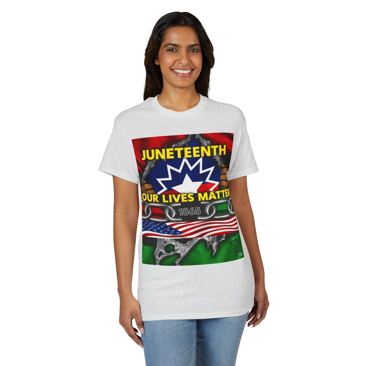 Juneteenth “Our Lives Matter” T-Shirt — Juneteenth 1865 Celebration Tee