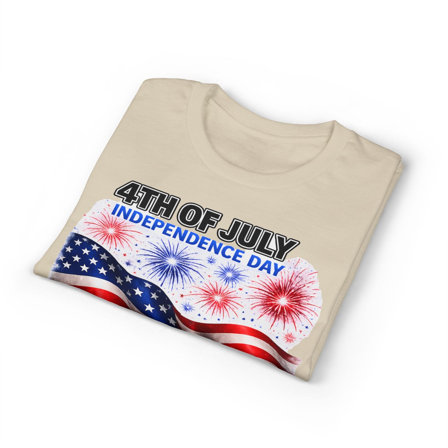 4th of July Independence Day 1776-250 American Flag T-Shirt