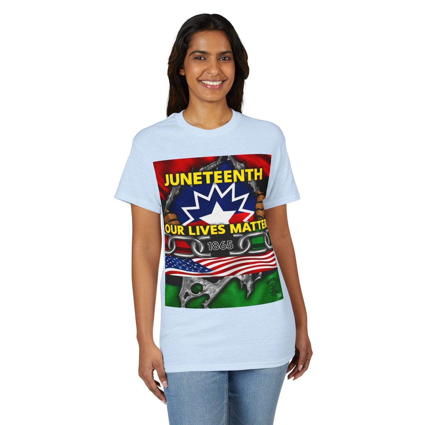 Juneteenth “Our Lives Matter” T-Shirt — Juneteenth 1865 Celebration Tee