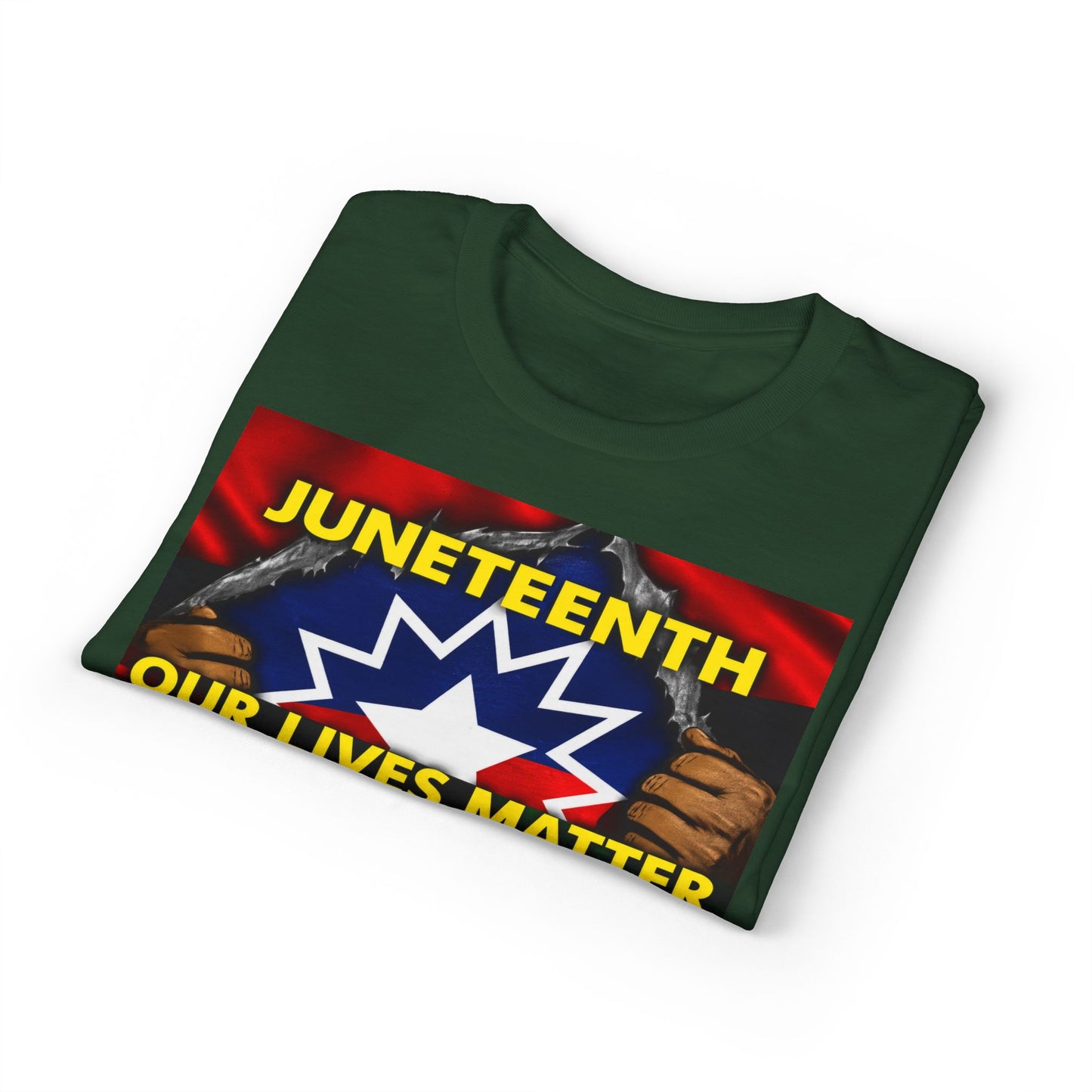 Juneteenth “Our Lives Matter” T-Shirt — Juneteenth 1865 Celebration Tee
