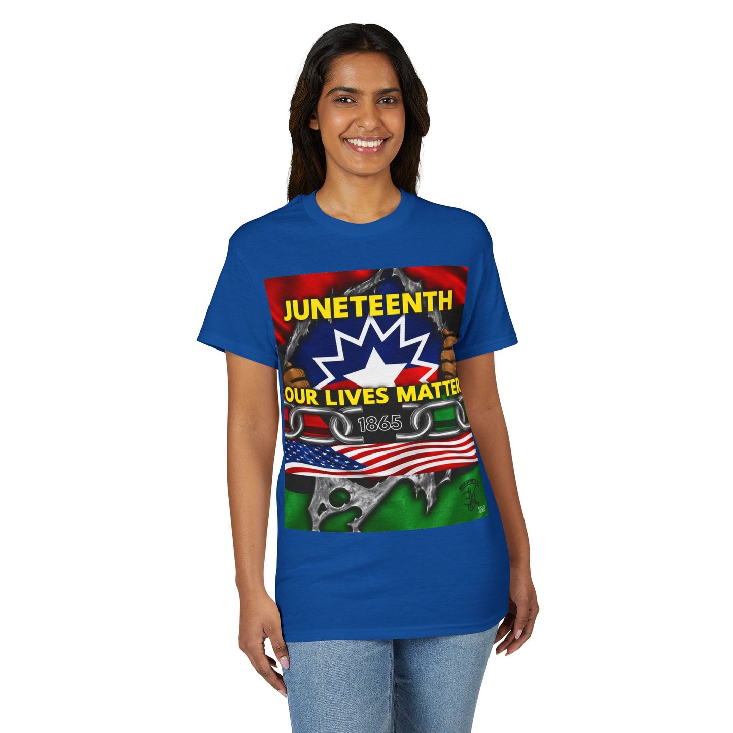 Juneteenth “Our Lives Matter” T-Shirt — Juneteenth 1865 Celebration Tee
