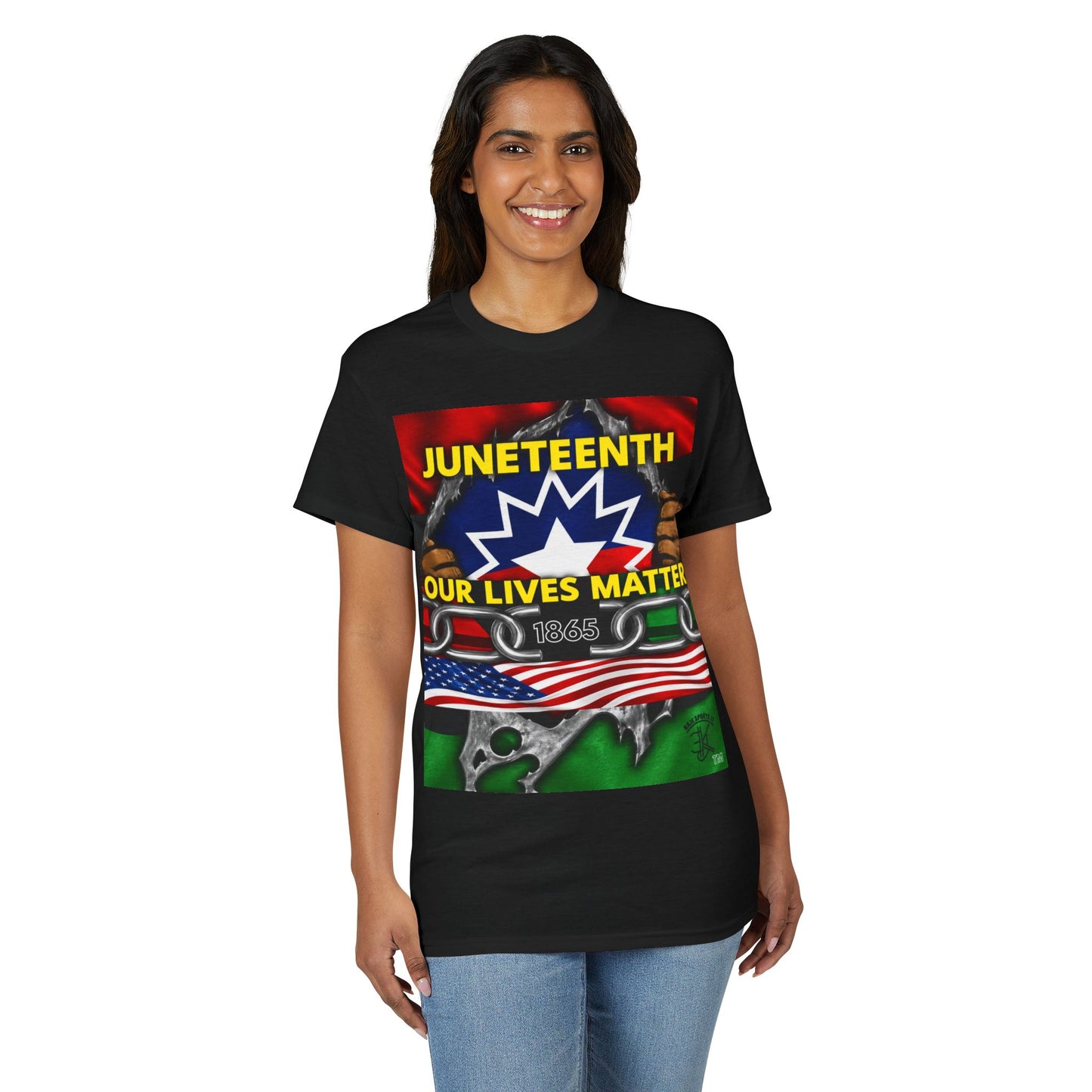 Juneteenth “Our Lives Matter” T-Shirt — Juneteenth 1865 Celebration Tee