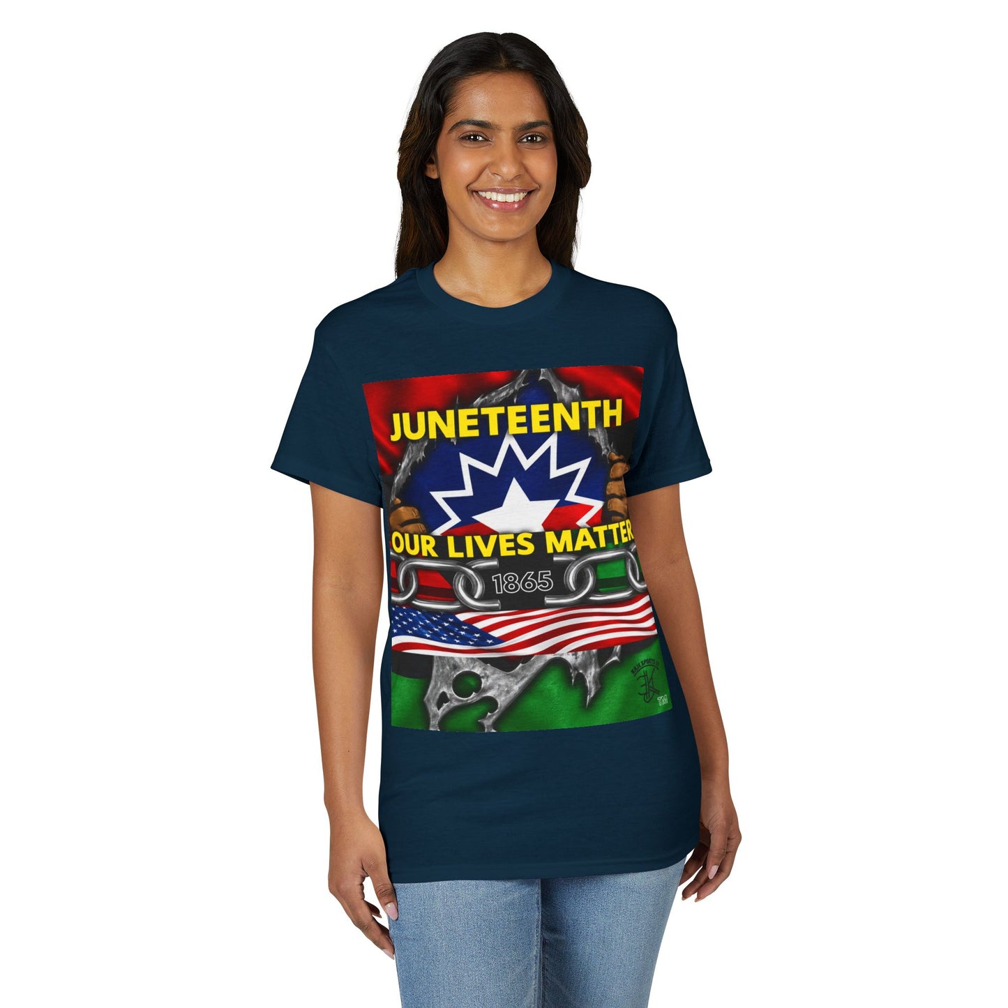 Juneteenth “Our Lives Matter” T-Shirt — Juneteenth 1865 Celebration Tee