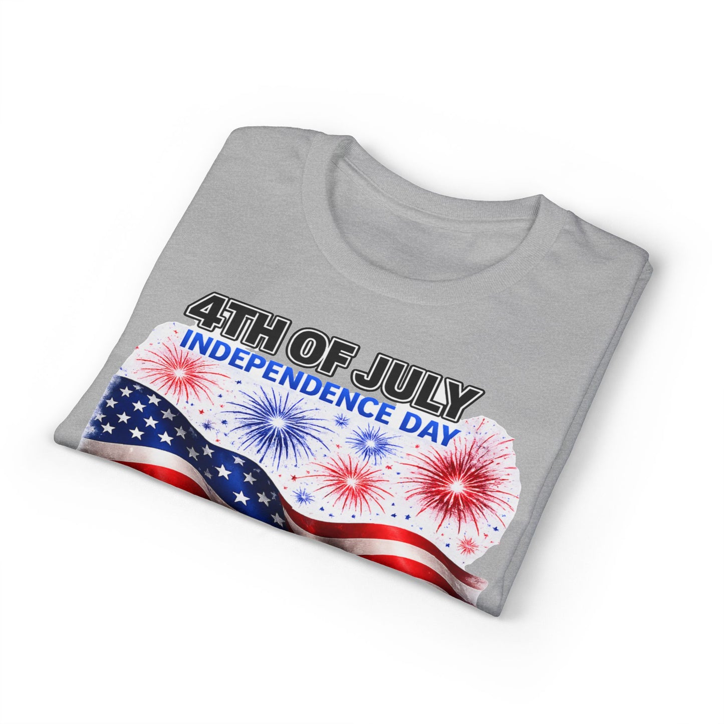 4th of July Independence Day 1776-250 American Flag T-Shirt
