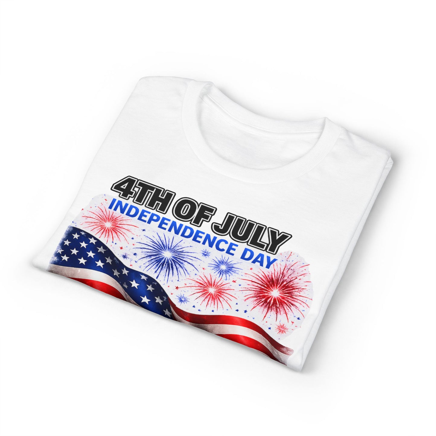 4th of July Independence Day 1776-250 American Flag T-Shirt