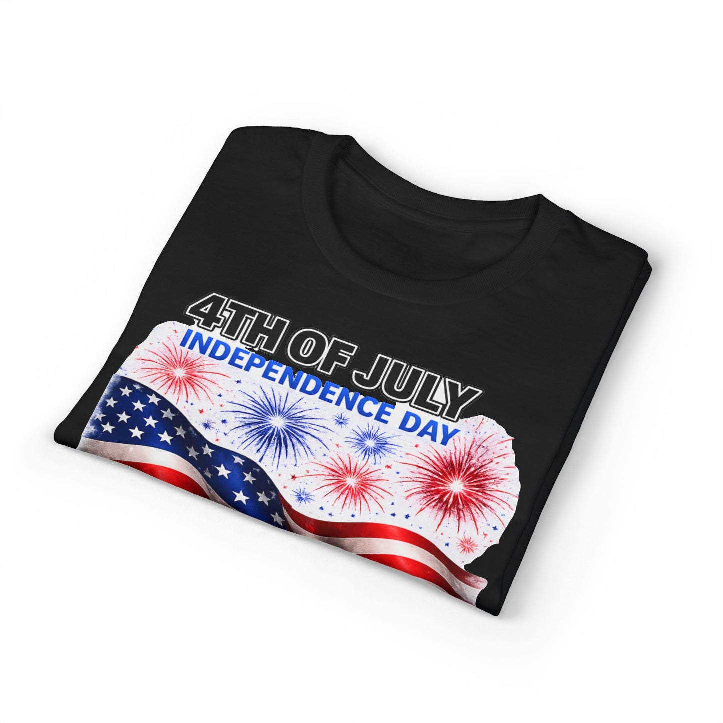 4th of July Independence Day 1776-250 American Flag T-Shirt