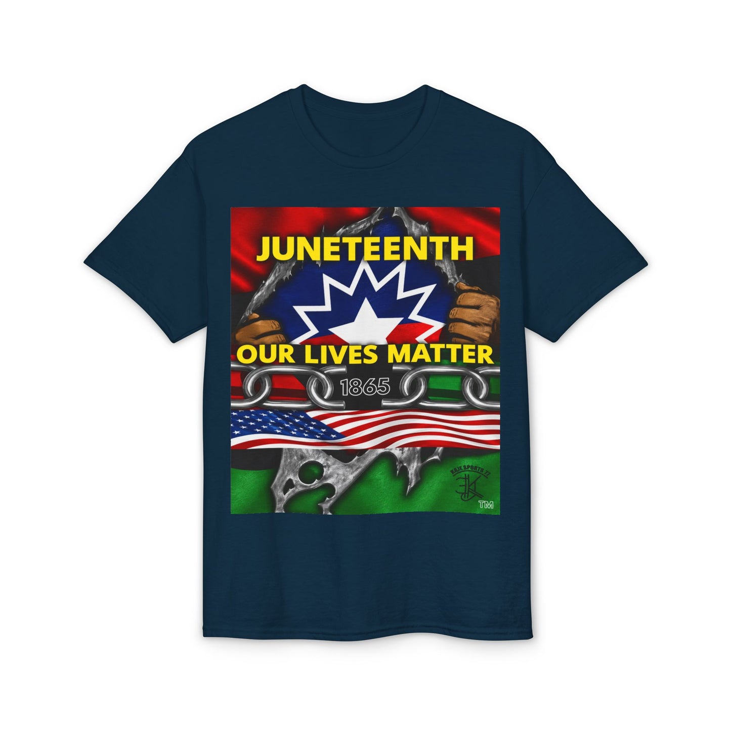 Juneteenth “Our Lives Matter” T-Shirt — Juneteenth 1865 Celebration Tee