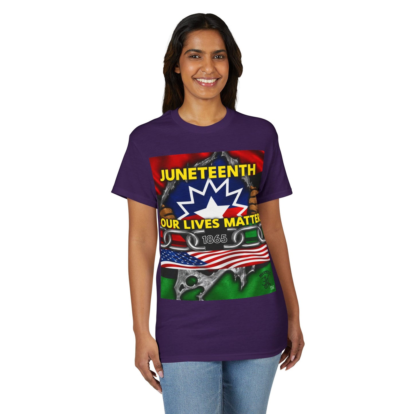 Juneteenth “Our Lives Matter” T-Shirt — Juneteenth 1865 Celebration Tee