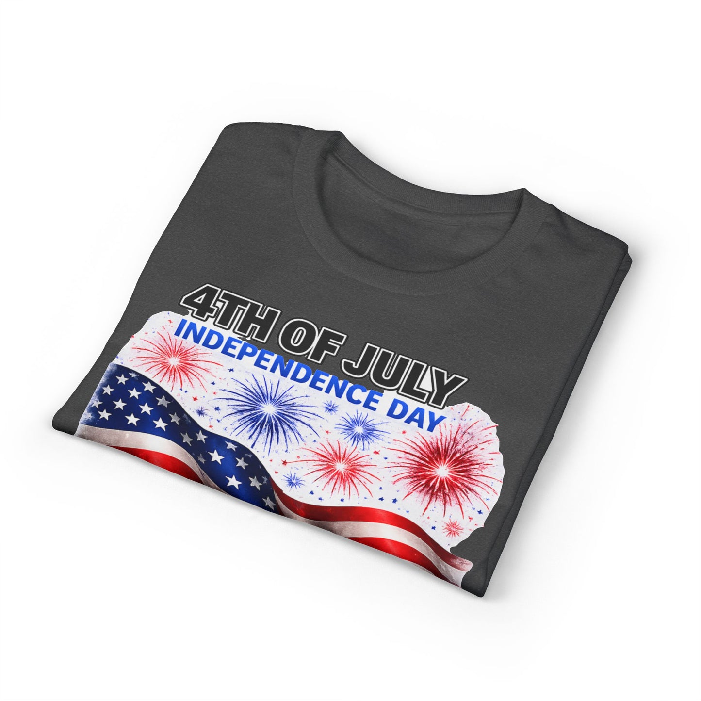 4th of July Independence Day 1776-250 American Flag T-Shirt