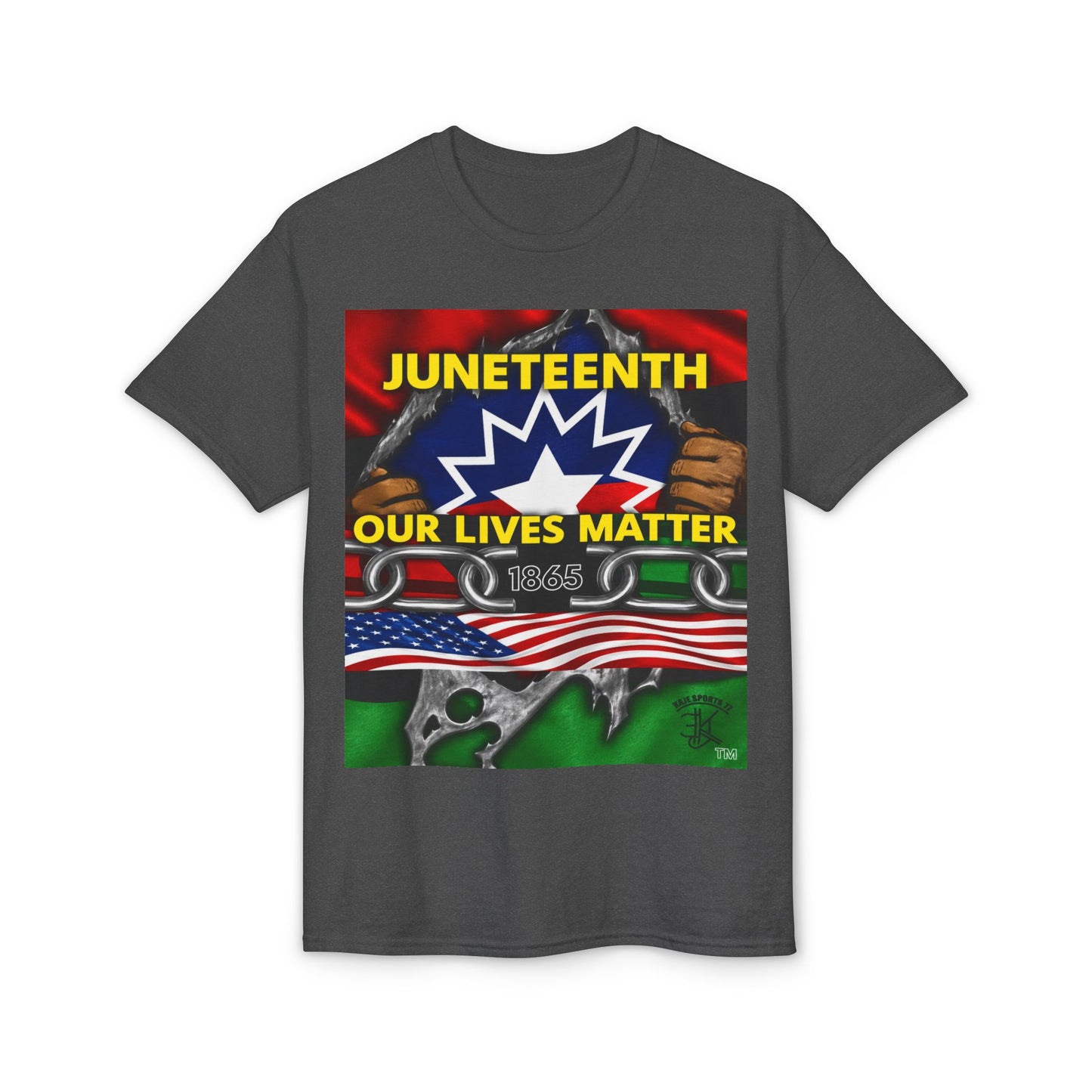 Juneteenth “Our Lives Matter” T-Shirt — Juneteenth 1865 Celebration Tee
