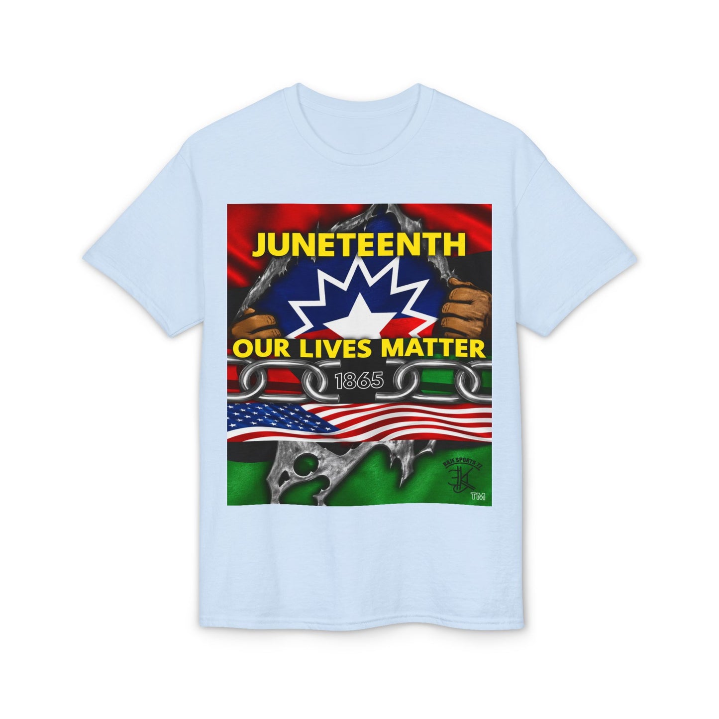 Juneteenth “Our Lives Matter” T-Shirt — Juneteenth 1865 Celebration Tee