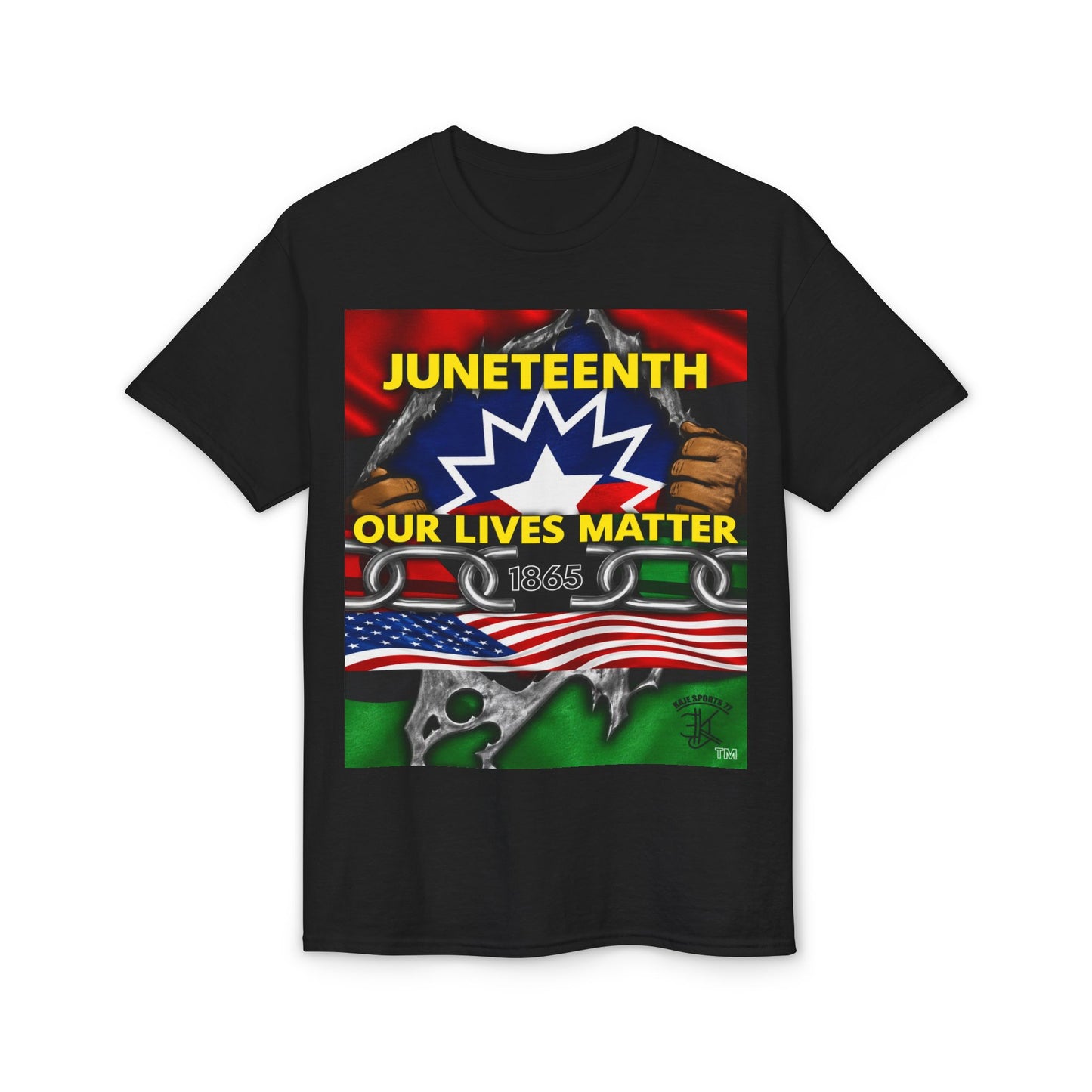 Juneteenth “Our Lives Matter” T-Shirt — Juneteenth 1865 Celebration Tee