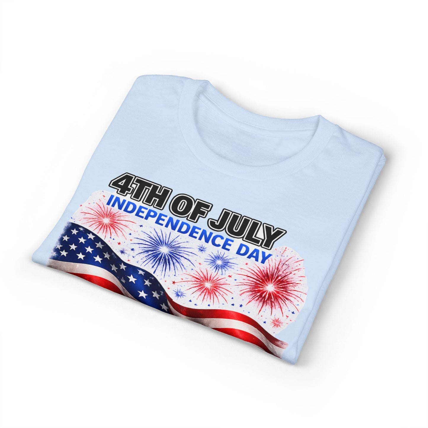 4th of July Independence Day 1776-250 American Flag T-Shirt