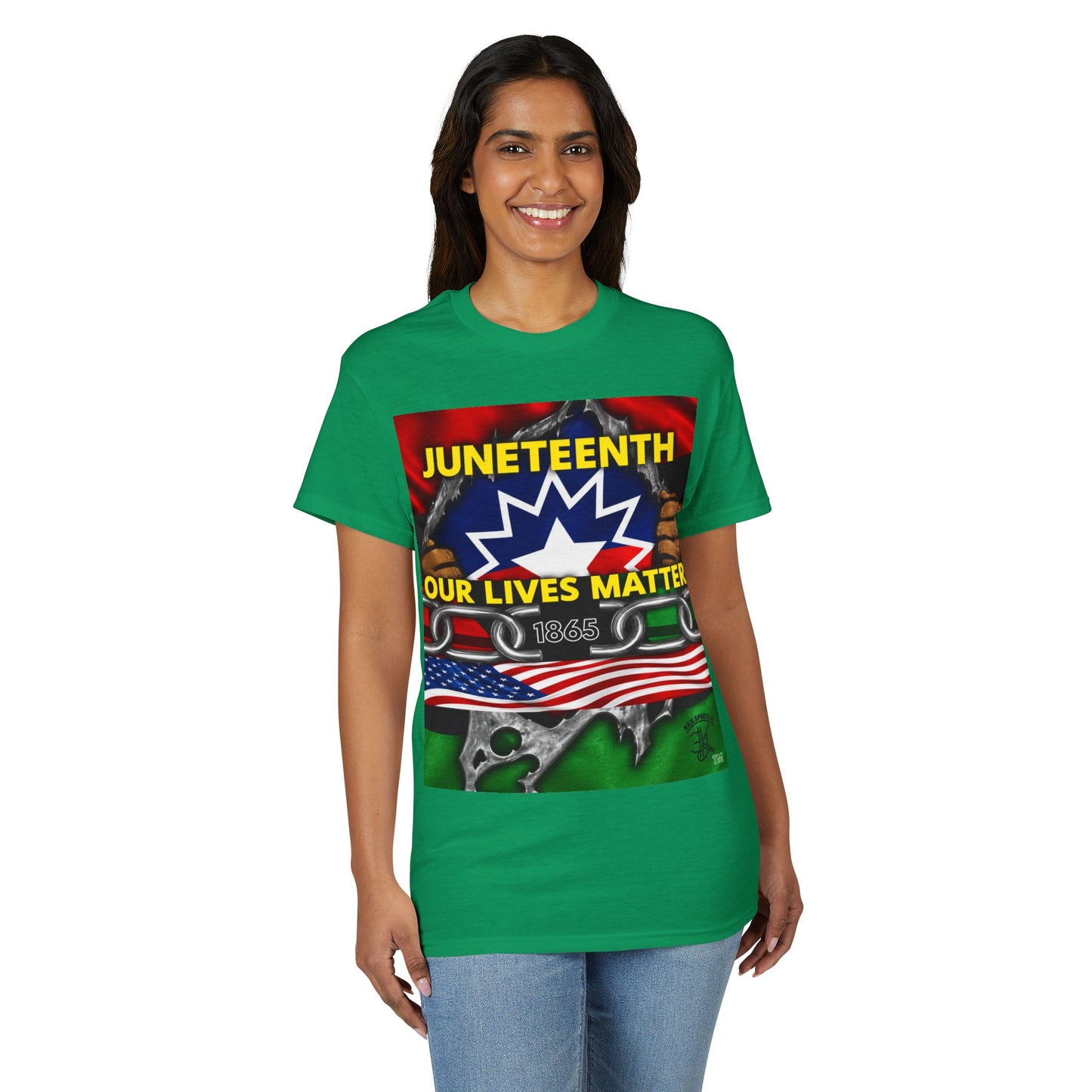 Juneteenth “Our Lives Matter” T-Shirt — Juneteenth 1865 Celebration Tee