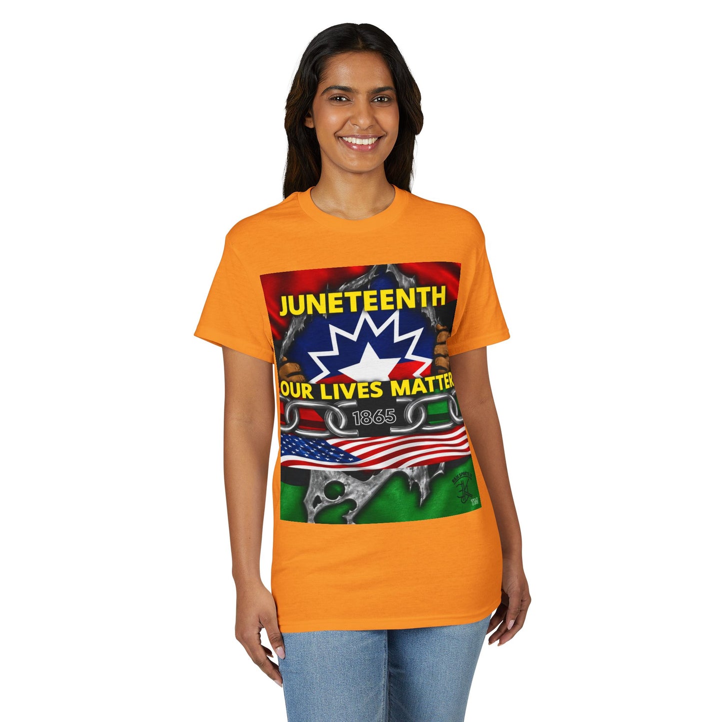 Juneteenth “Our Lives Matter” T-Shirt — Juneteenth 1865 Celebration Tee
