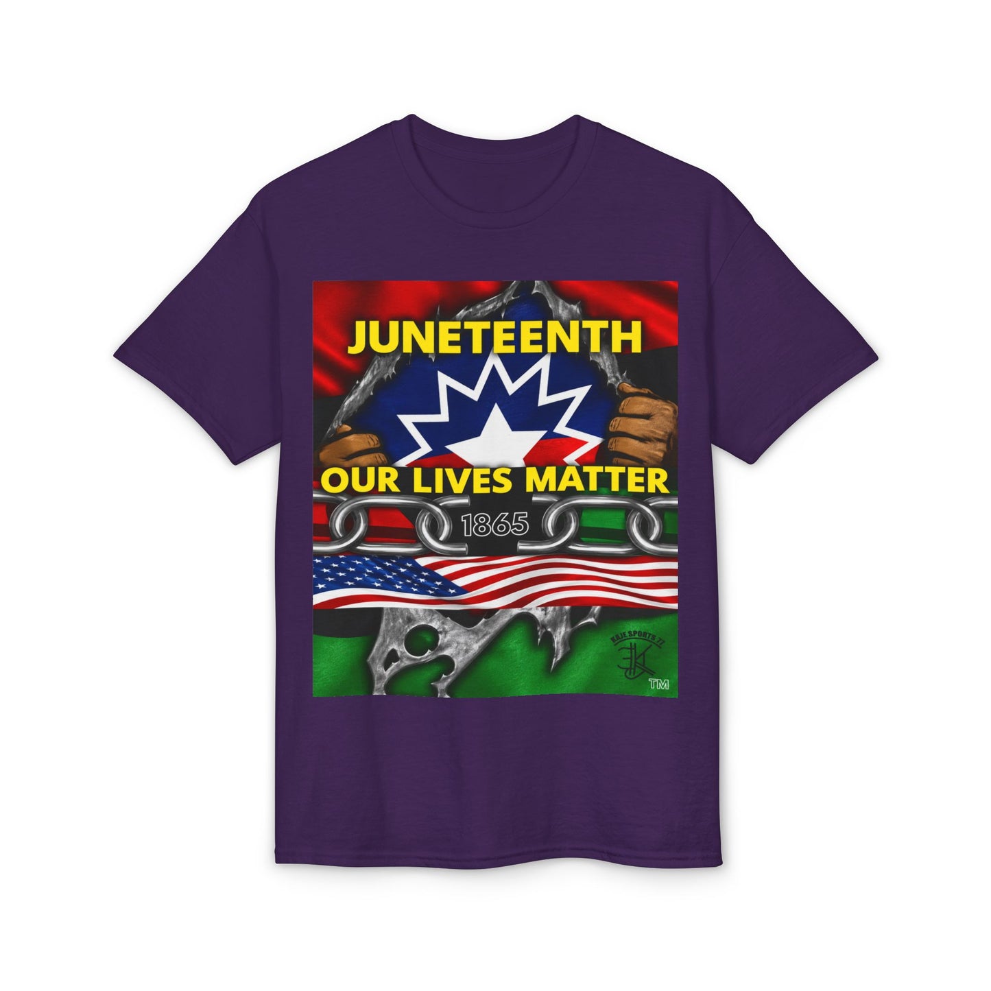 Juneteenth “Our Lives Matter” T-Shirt — Juneteenth 1865 Celebration Tee