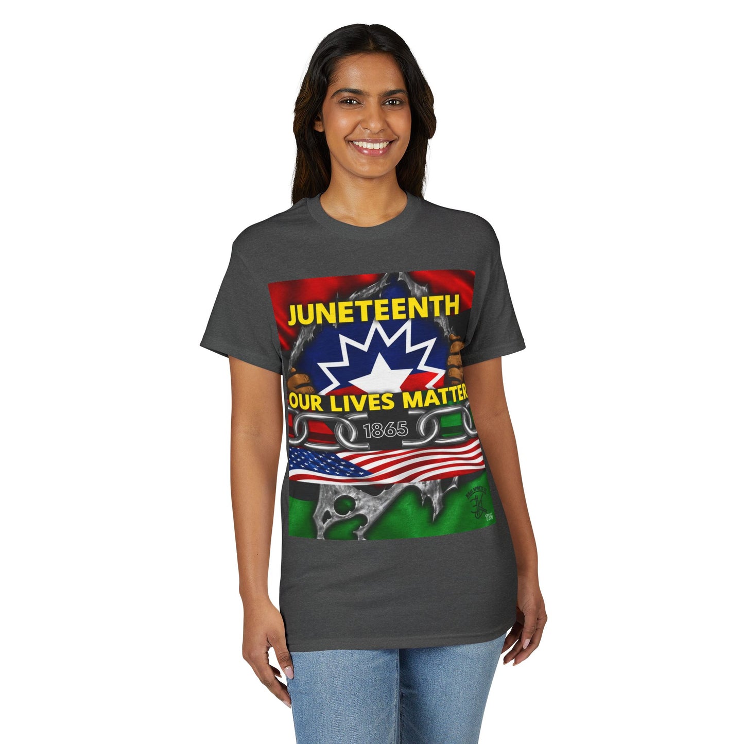 Juneteenth “Our Lives Matter” T-Shirt — Juneteenth 1865 Celebration Tee
