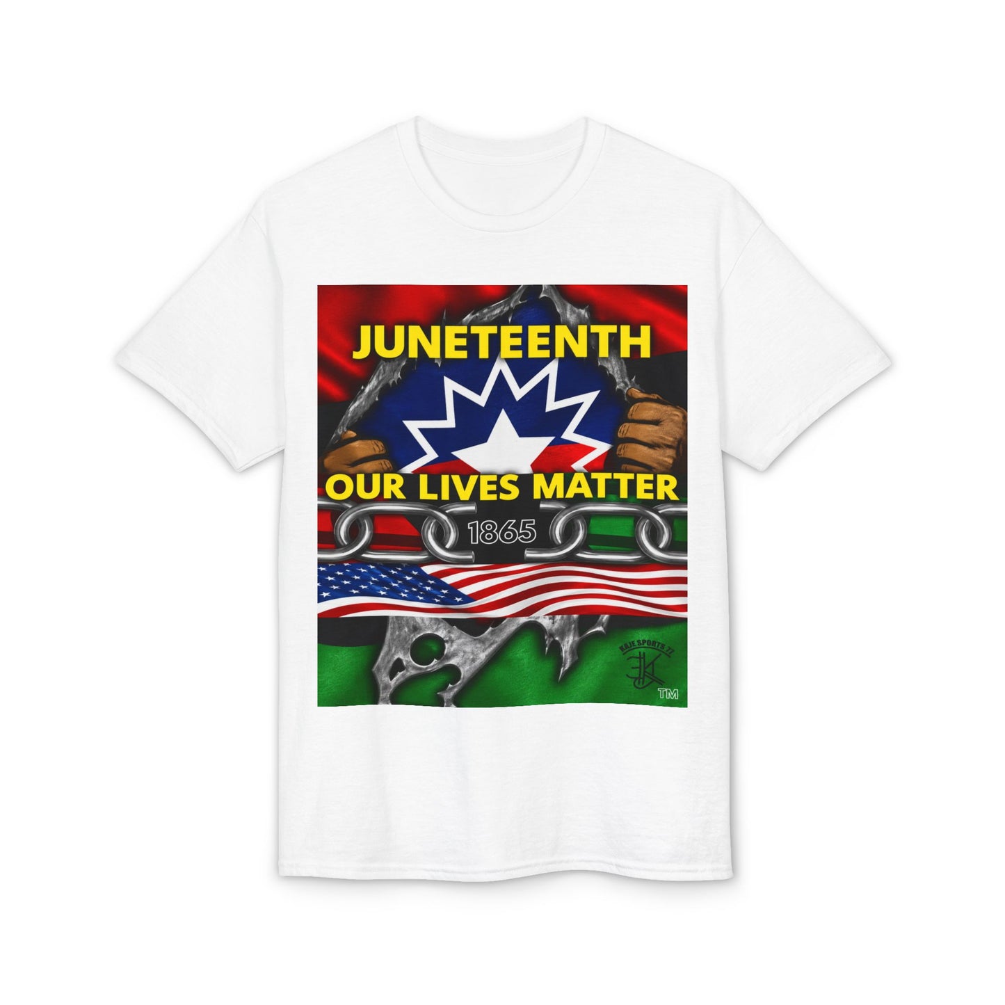 Juneteenth “Our Lives Matter” T-Shirt — Juneteenth 1865 Celebration Tee